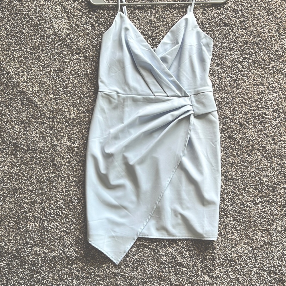 Light blue dress these three boutique